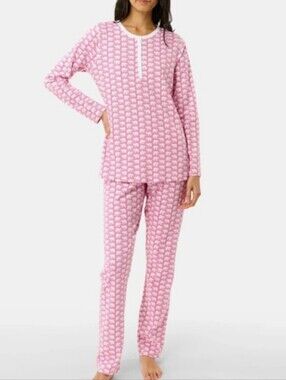 Roller Rabbit Sz Xl Pjs Lounge Set Elephants